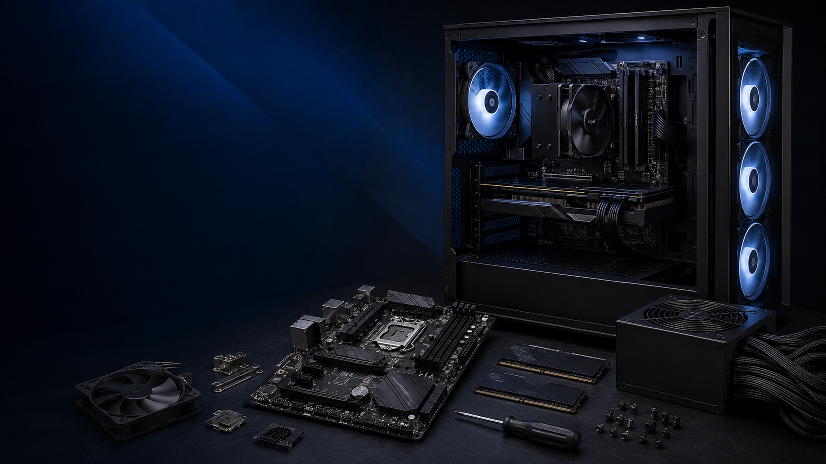 Cómo montar un PC por piezas
