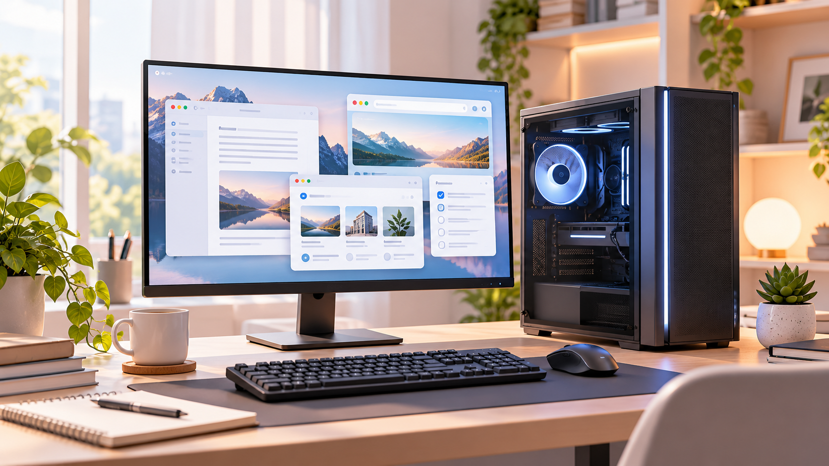PC ágil para estudiar, trabajar y navegar