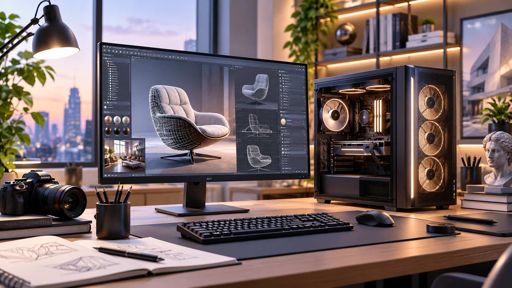 Render, 3D y cargas profesionales